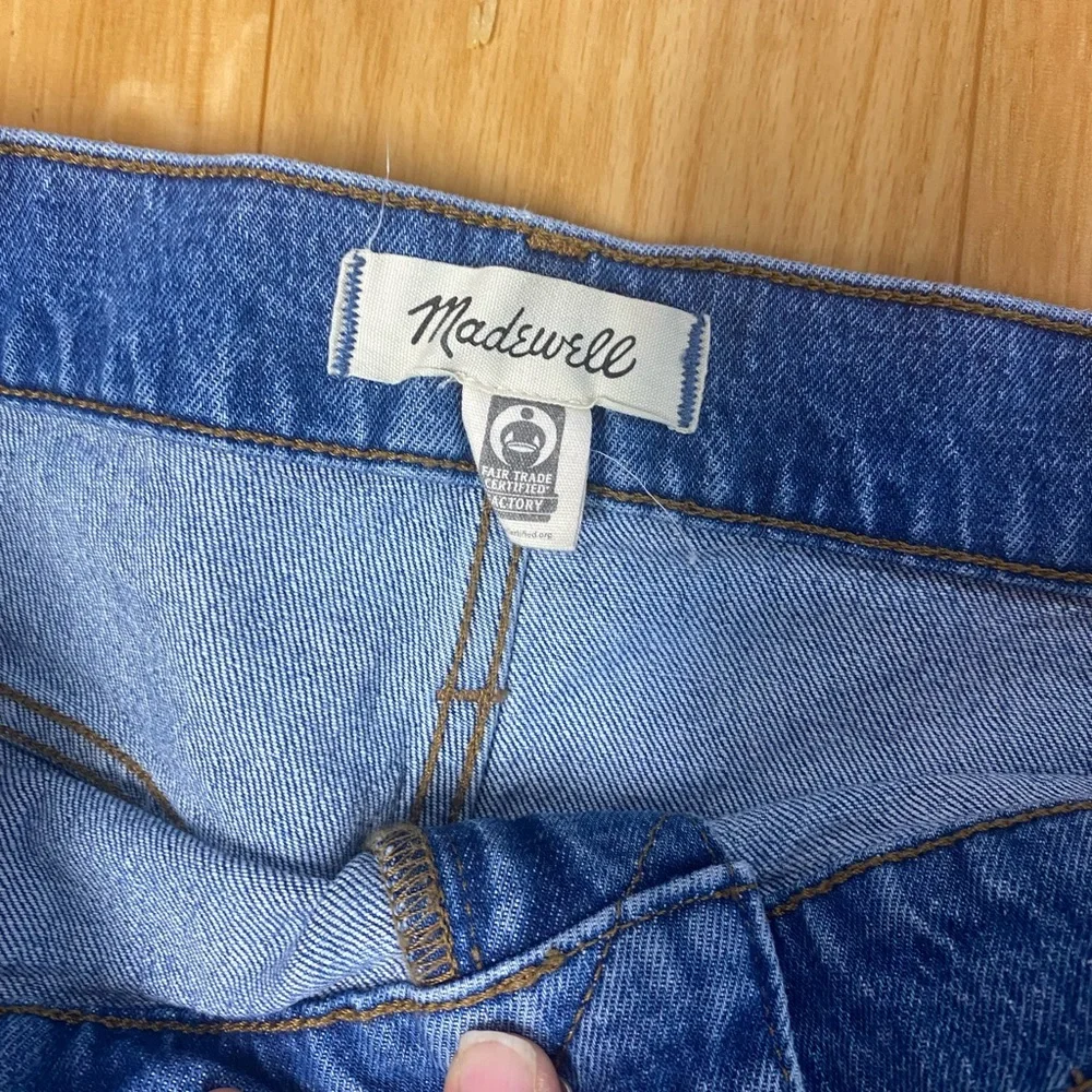 Madewell Wide-Leg Jeans in Medium Blue Wash - Picture 3 of 11